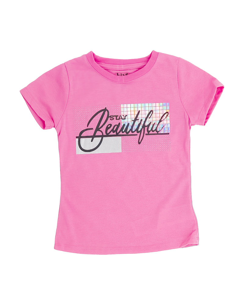 Conjunto Star Beautiful Fuchsia para Niña