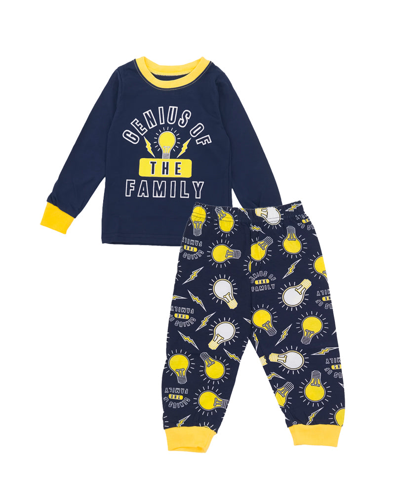 Conjunto Pijamas Genius Off The Family para Niños