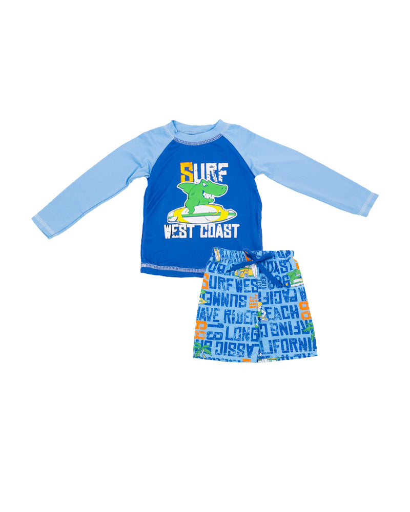 Traje de baño Surf West Coast para Niños (Blue)