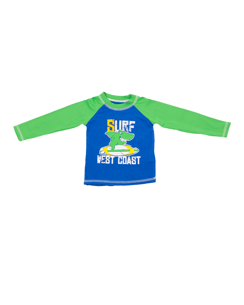 Traje de baño Surf West Coast para Niños (Green)