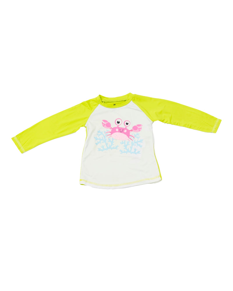 Traje de baño Sea Crab para Niñas (Green)