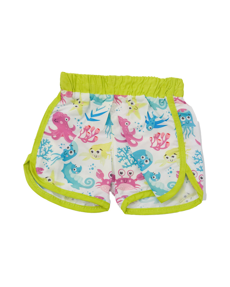 Traje de baño Sea Crab para Niñas (Green)