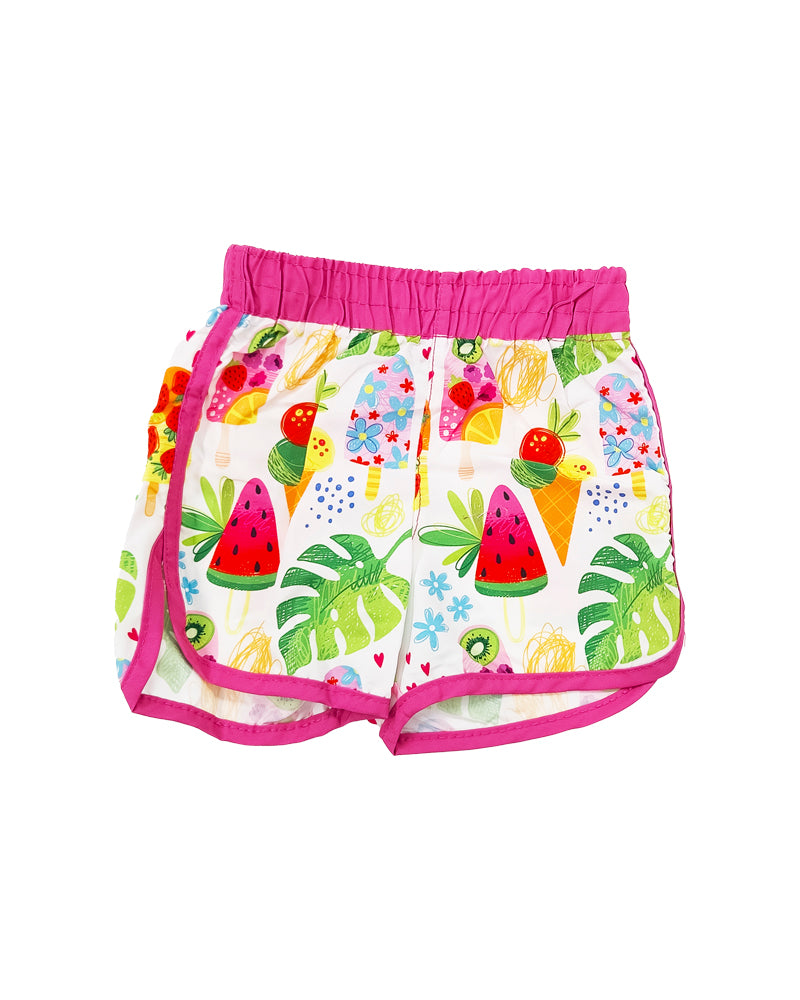 Traje de baño Summer Beach Party para Niña (Fuchsia)