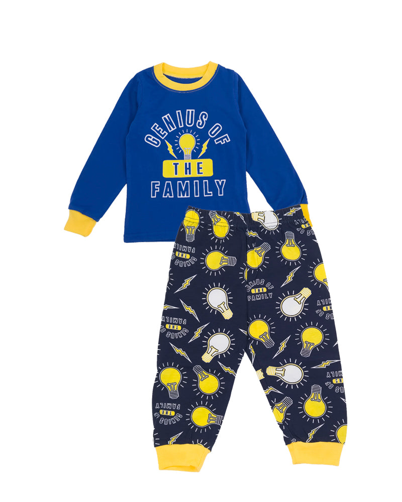 Conjunto Pijamas Genius Off The Family para Niños