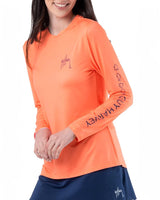 Camiseta De Protección Solar De Pesca De Manga Larga Para Mujer UPF 50+