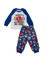 Conjunto Pijamas Daddy´s All Star para Niños