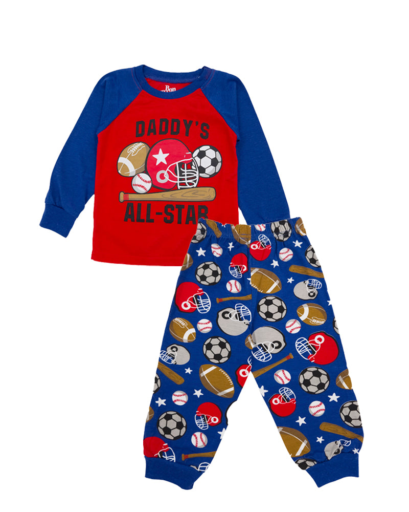 Conjunto Pijamas Daddy´s All Star para Niños