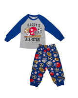 Conjunto Pijamas Daddy´s All Star para Niños