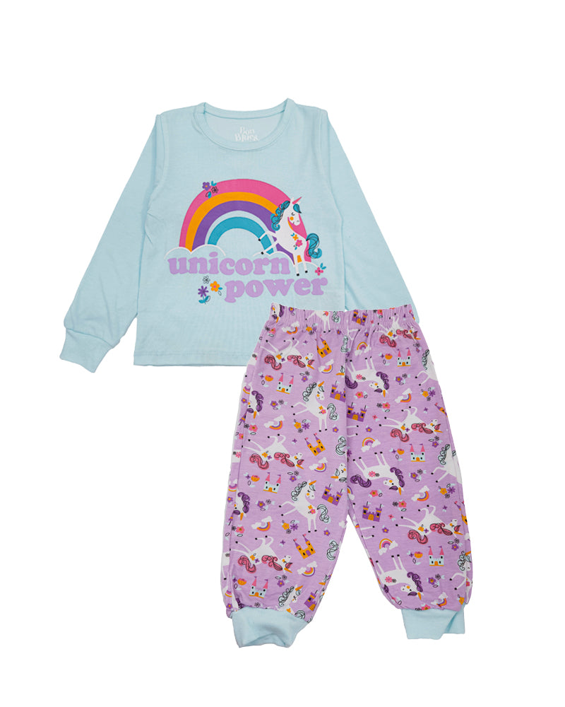 Conjunto Pijama Unicorn Power