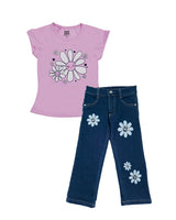 Conjunto Para Niñas Flower