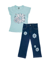 Conjunto Para Niñas Flower