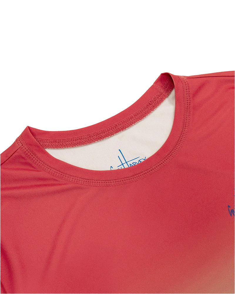 Camiseta De Protección Solar Wahoo Performance Para Niños UPF 30