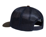 Gorra trucker de malla con parche de camuflaje Marlin